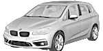 BMW F45 U0213 Fault Code